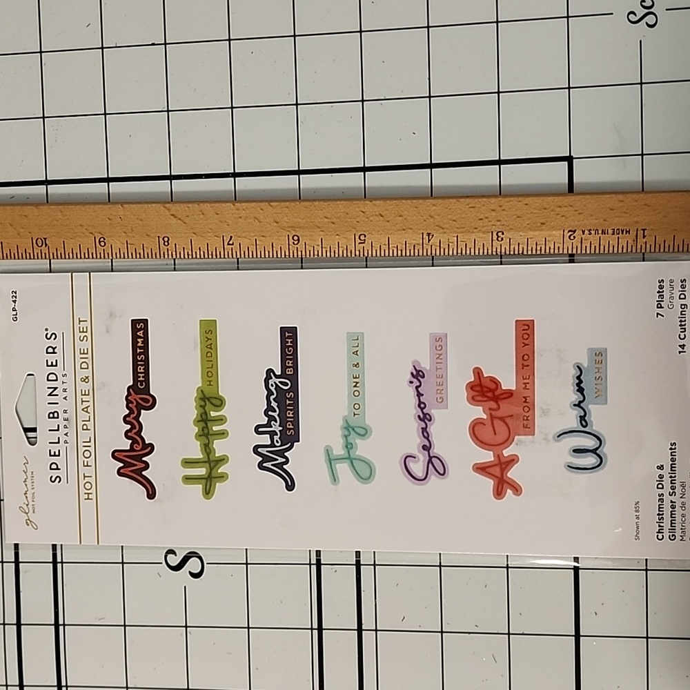 Spellbinders Hot Foil & Die Set